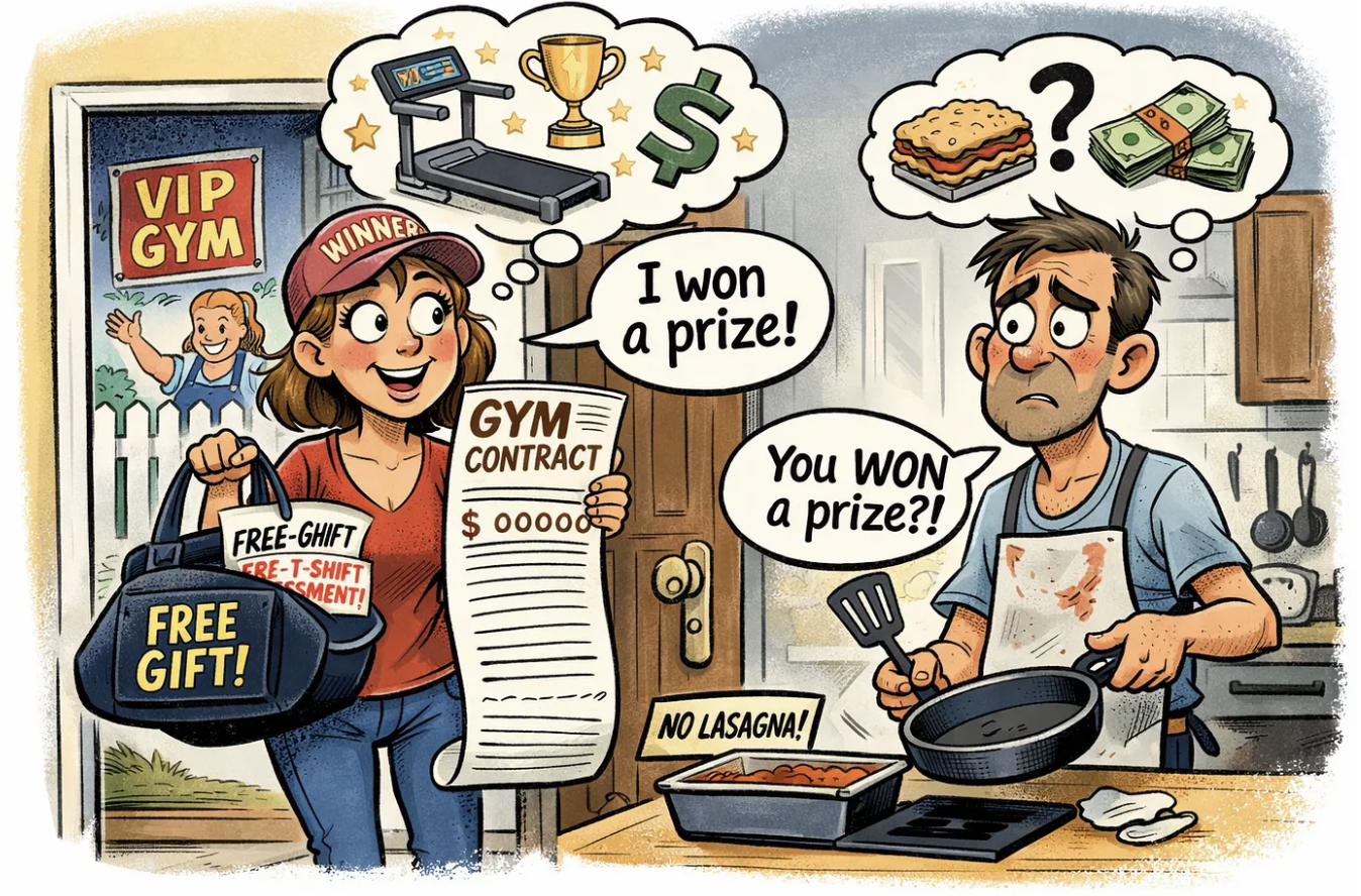 Chaos and Disorder. Selling Dumbbells to Little Old Ladies